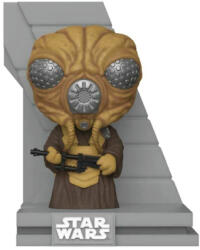 Funko Figurina Pop Deluxe Star Wars Bounty Hunters Collection Zuckuss Metallic Figurina