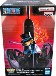 Banpresto Wcf One Piece World Collectable Special Sabo Vs Five Elders and Imu 14cm Figurina