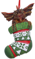 Nemesis Now Figurina Gremlins Mohawk In Stocking Hanging 12cm Figurina