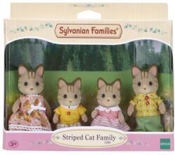 EPOCH Figurina Sylvanian Families Striped Cat Family 5180 Figurina