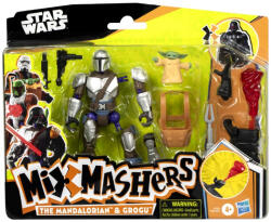 Hasbro Starwars Mixmashers Deluxe Mando And Grogu (g0300) Figurina