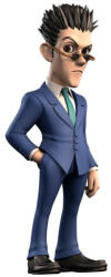 MINIX Figurina Minix Collectible Figurines Anime Hunter X Hunter Leorio 12cm Figurina