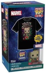 Funko Pocket Pop! Guardians Of The Galaxy Holiday Groot and T Shirt S Child Figurina