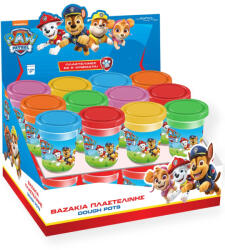  Plastilina Paw Patrol Plasteline Single Tub Dough In Display 100gr
