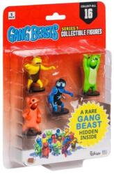 PMI Figurina Set Gang Beasts Collectible 5 Pack Including 1 Rare Hidden Character S1 Random Figurina