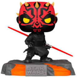 Funko Pop Deluxe Star Wars Red Saber Series V1 Darth Maul Glows In The Dark Figurina