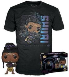 Funko Pop! Marvel Black Panther Shuri Glows In The Dark and T Shirt S Figurina