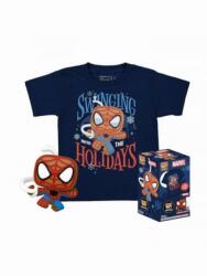 Funko Pocket Pop! Marvel Gingerbread Spider Man and T Shirt Xl Figurina