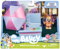  Set Bluey Ice Cream Cart Figurina