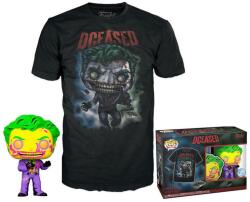 Funko Pop! Comic Cover Dc The Joker Blacklight and T Shirt M Figurina