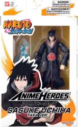 BANDAI Anime Heroes Naruto Sasuke (ver. Taka) Action 17cm(36967) Figurina