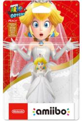 Nintendo Peach Wedding Outfit Super Mario Odyssey Collection Marca Amiibo Figurina