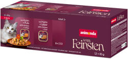 Animonda Vom Feinsten 12x85g animonda vom Feinsten Adult szószban nedves macskatáp