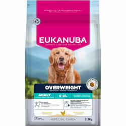 EUKANUBA 2x2, 312kg Eukanuba Special Care Overweight Adult száraz kutyatáp