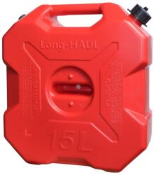 EMD4X4 Canistră din plastic cu supapă de aerisire și furtun flexibil de turnare inclus, roșu, 15L, 37 x 15 x 40 cm, Emd4x4 (EMDR-0030)