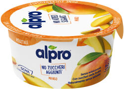 Alpro No Added Sugar Szójagurt Mango 135gh
