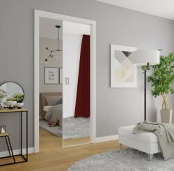  Falba csúszó tolóajtó STARK Mirror +Kaseta i ościeżnica 80cm, fehér