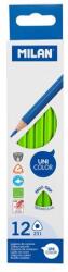 MILAN Creioane triunghiulare MILAN Ergo Grip 1 buc, verde deschis