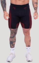 GymBeam OG1 varrásmentes rövidnadrág Black/Red XXL