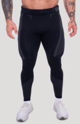 GymBeam OG1 varrásmentes leggings Black/Grey XXL