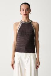 Benetton bluză halter pentru femei ajurată PPY2-BDD0ID_89X (1MDDEH01K)