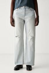 Calvin Klein Jeans blugi straight pentru femei 9BY2-SJDZYF_05J (LV047F724G)
