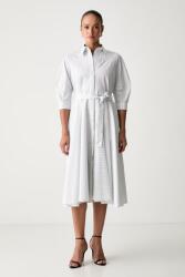 HUGO BOSS rochie evazată din bumbac Debeca 9BY2-SUDZT7_00X (50567169)