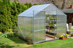  üvegház LANITPLAST DOMIK 2, 6x2 m PC 4 mm LG2552