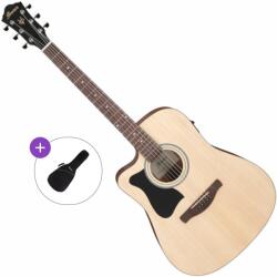 Ibanez V40LCE-OPN Basic SET Open Pore Natural Chitară electro-acustică Dreadnought