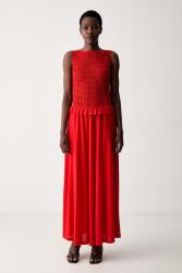 Tommy Hilfiger rochie evazată din lyocell 9BY2-SUDZOY_33X (WW0WW50029)