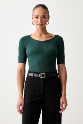 Weekend Max Mara női t-shirt viszkózzal WKDTENENTE - zöld M