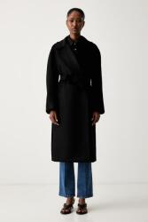 Max Mara női gyapjú kabát WKDRESINA - fekete 40