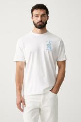 MC2 Saint Barth férfi pamut póló - fehér S - answear - 35 990 Ft