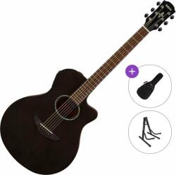 Yamaha APX 600M Standard SET Smokey Black Chitară electro-acustică Jumbo