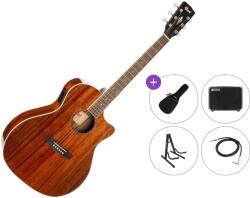 Cort GA-DAO Premium SET Natural Chitară electro-acustică Jumbo