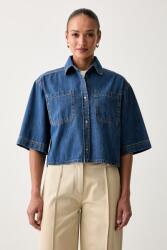 Max Mara női farmer ing WKDZANNATA - kék 42