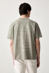 G-Star t-shirt férfi pamut Back gr relaxed - zöld L