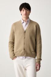 APC A. P. C. férfi gyapjú kevin kardigán - bézs M - answear - 158 990 Ft
