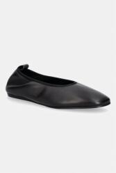Billi Bi balerina cipő bőr Black nappa - fekete Női 38
