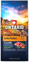 ONTARIO Senior Medium Lamb & Brown Rice 12 kg - azpets