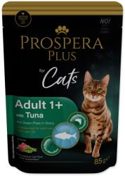 Prospera Plus Plus tasak felnőtt 1+, tonhal, borsó 85g