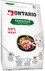 ONTARIO Cat Sensitive/Derma 2kg macskaeledel