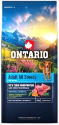 ONTARIO Adult All Breeds Monoprotein Tuna & Sweet Potatoes 12kg