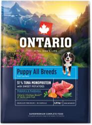 ONTARIO Krmivo Ontario Puppy All Breeds Monoprotein Tuna & Sweet Potatoes 2, 25kg