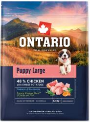 ONTARIO Krmivo Ontario Puppy & Junior Large Chicken & Sweet Potatoes 2, 25kg