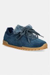 Calvin Klein LOW PROFILE RUN MG SUE DB LACES női sportcipő - kék Női 37