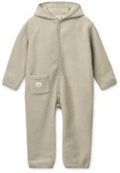 Liewood kezeslábas bébi Theodore Baby Fleece Jumpsuit - bézs 80