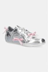 Koi Footwear Bambalina Cat Lace up Bow Pumps sportcipő női - ezüst Női 38