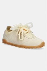 Calvin Klein LOW PROFILE RUN MG SUE DB LACES női sportcipő - sárga Női 36