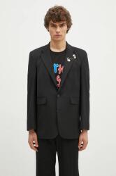 Aries blézer gyapjú keverékből Single Breasted Tailored Jacket - fekete L